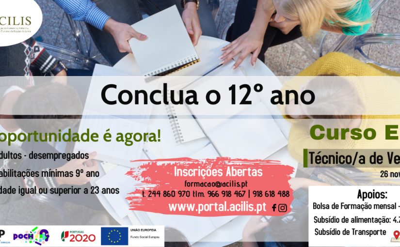 Cursos EFA –  Educação e Formação de Adultos